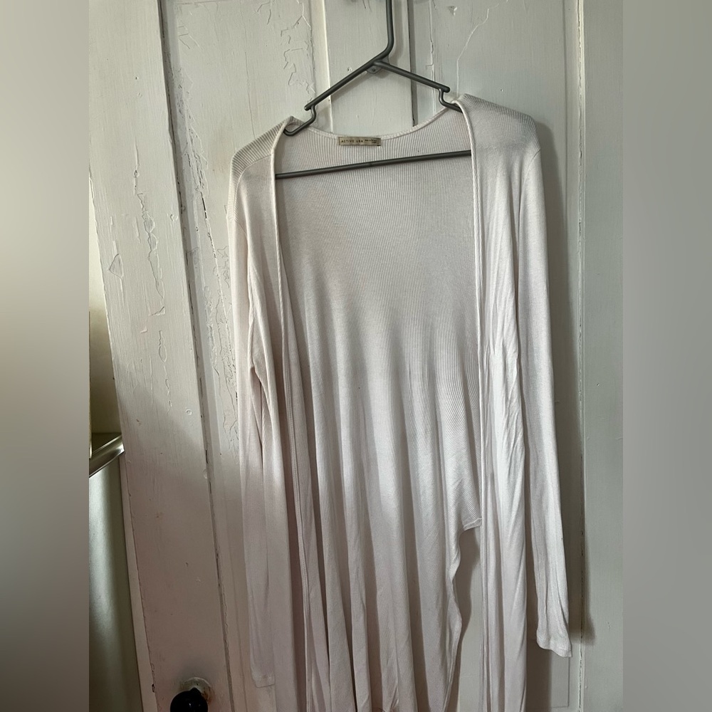 Elegant White Cardigan